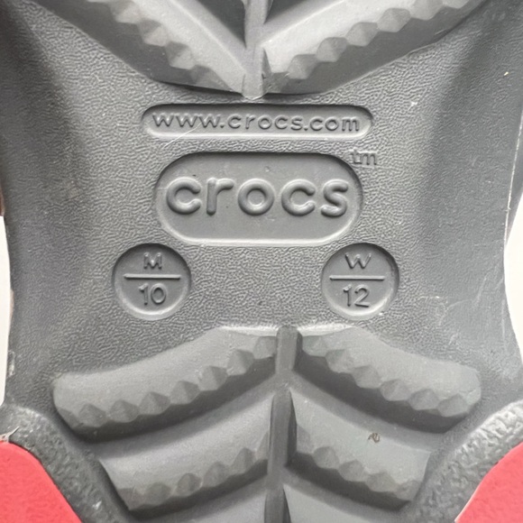 CROCS Men’s Jurassic World All Terrain “Caution Live Dinosaur” Clog Size 10 - Picture 9 of 9